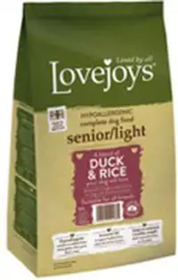 Lovejoys Original Dry Senior / Light Duck & Rice