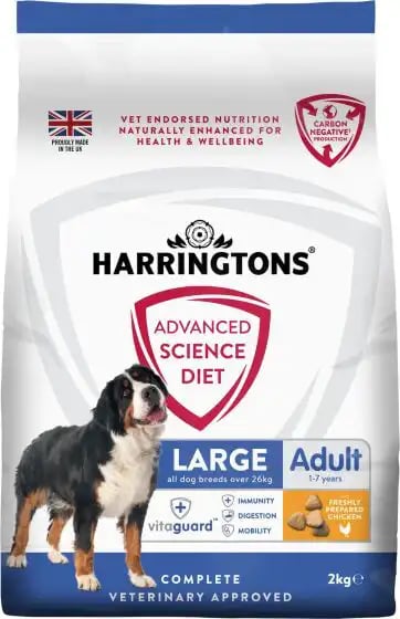 Harringtons Advanced Science Diet Large Adult With Freshly Prepared Chicken