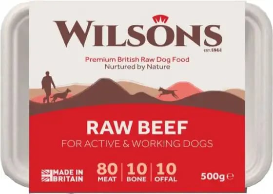 Wilsons Core Raw Frozen Beef