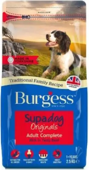 Burgess Supadog Originals Adult Rich In Tasty Beef