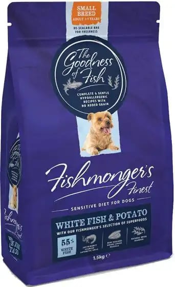 Fishmonger's Finest Adult Small Breed White Fish & Potato