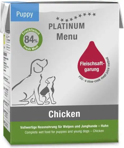 Platinum Menu Puppy Chicken