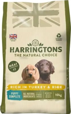 Harringtons Puppy Complete Rich In Turkey & Rice Harringtons Puppy Complete Rich In Turkey & Rice