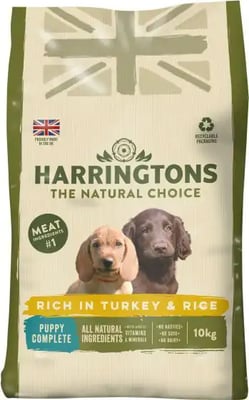 Harringtons Puppy Complete Rich In Turkey & Rice