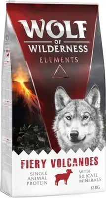 Wolf Of Wilderness Elements Fiery Volcanoes