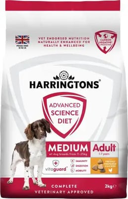 Harringtons Advanced Science Diet Medium Adult With Freshly Prepared Chicken