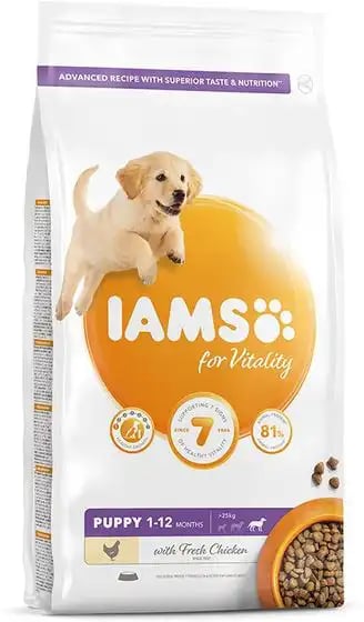 Iams For Vitality Puppy Large Breed With Fresh Chicken Iams For Vitality Puppy Large Breed With Fresh Chicken