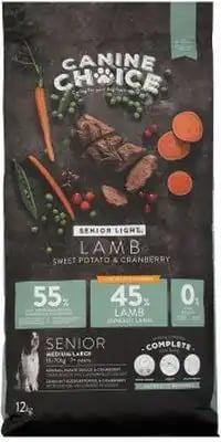 Canine Choice Senior Light Lamb Canine Choice Senior Light Lamb