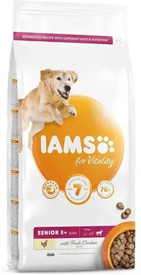 Iams For Vitality Senior Large Breed With Fresh Chicken