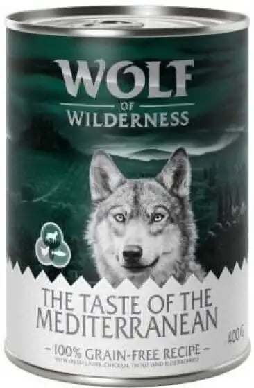 Wolf Of Wilderness 'The Taste Of' Tins The Taste Of The Mediterranean
