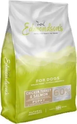 Edmondson's Puppy Chicken, Turkey & Salmon Edmondson's Puppy Chicken, Turkey & Salmon