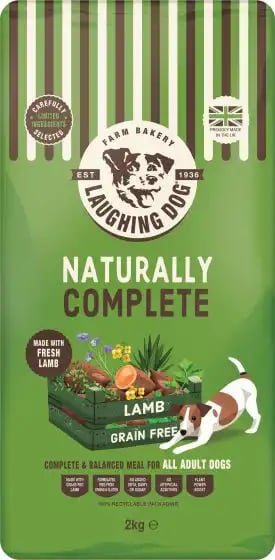 Laughing Dog Naturally Complete Dog Food Lamb