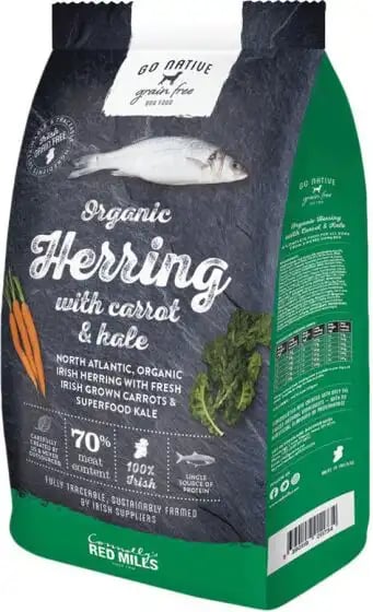 Go Native Adult Organic Herring With Carrot & Kale