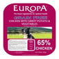Europa Grain Free Adult Trays Chicken Europa Grain Free Adult Trays Chicken