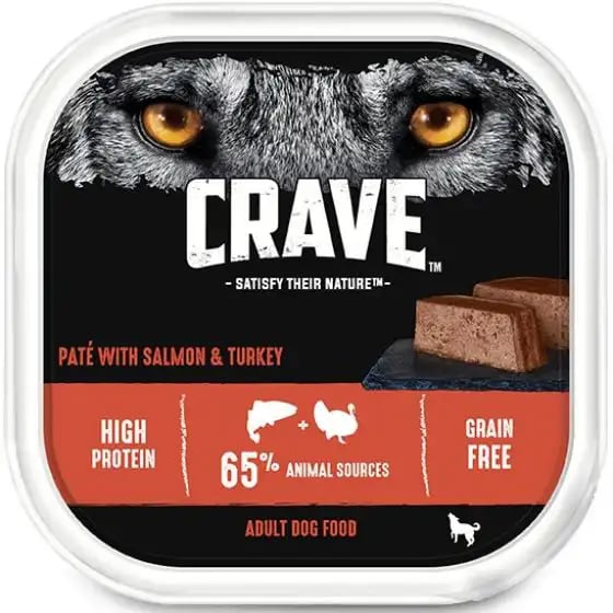 Crave Adult Paté With Salmon & Turkey Crave Adult Paté With Salmon & Turkey