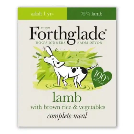 Forthglade Complete Meal with Brown Rice Adult Lamb