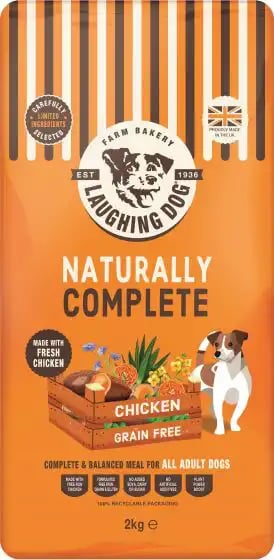 Laughing Dog Naturally Complete Dog Food Chicken