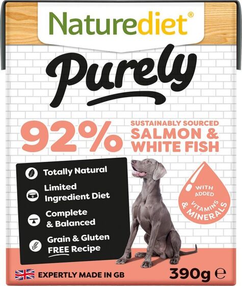 Naturediet Purely Sustainably Sourced Salmon & White Fish Naturediet Purely Sustainably Sourced Salmon & White Fish