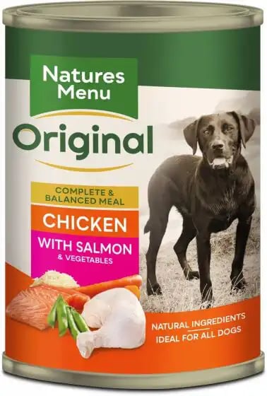 Natures Menu Original Cans Adult Chicken With Salmon