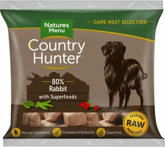 Natures Menu Country Hunter Nuggets Adult Rabbit