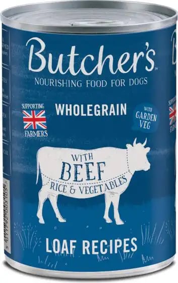 Butcher's Loaf Recipes Can With Beef, Wholegrain Rice & Carrots