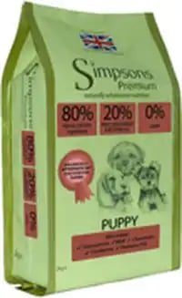 Simpsons Premium Puppy 80/20 mixed fish & chicken