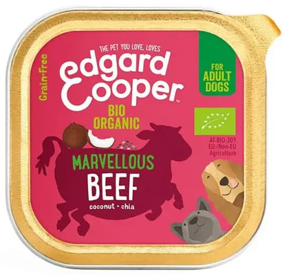 Edgard & Cooper Adult Bio-Organic Cups Beef Edgard & Cooper Adult Bio-Organic Cups Beef
