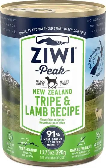 Ziwipeak Tins Tripe & Lamb