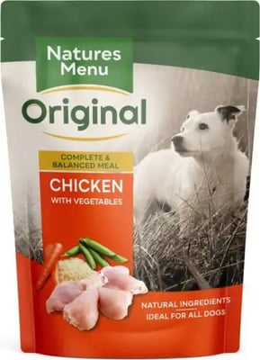 Natures Menu Original Pouches Adult Chicken With Vegetables