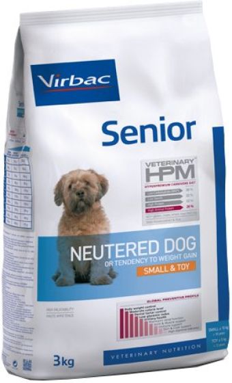 Virbac Veterinary HPM Senior Neutered Dog Small & Toy Small & Toy