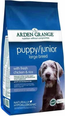 Arden Grange - Puppy/Junior Large Breed With Fresh Chicken & Rice