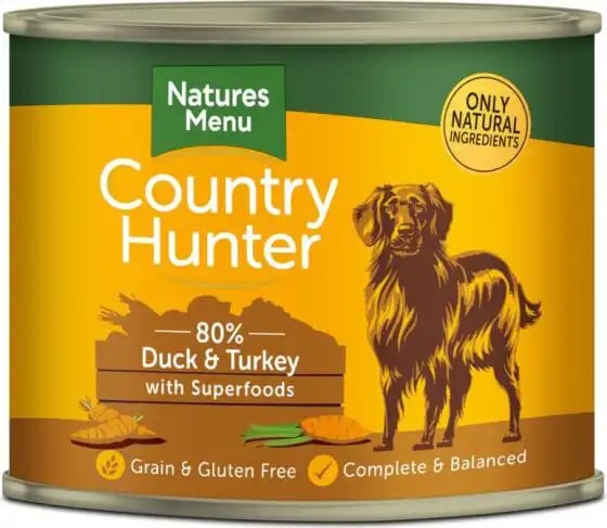 Natures Menu Country Hunter Cans Adult Duck & Turkey
