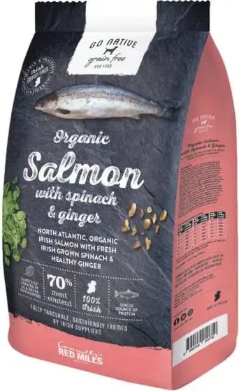 Go Native Adult Organic Salmon With Spinach & Ginger Go Native Adult Organic Salmon With Spinach & Ginger