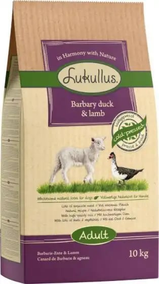 Lukullus Adult Dry Barbary Duck & Lamb