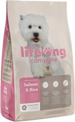 Lifelong Dry Adult For Small Breeds Salmon & Rice Lifelong Dry Adult For Small Breeds Salmon & Rice