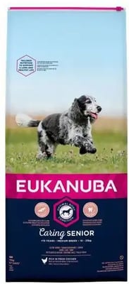 Eukanuba Caring Senior Medium Breed Rich In Fresh Chicken Eukanuba Caring Senior Medium Breed Rich In Fresh Chicken