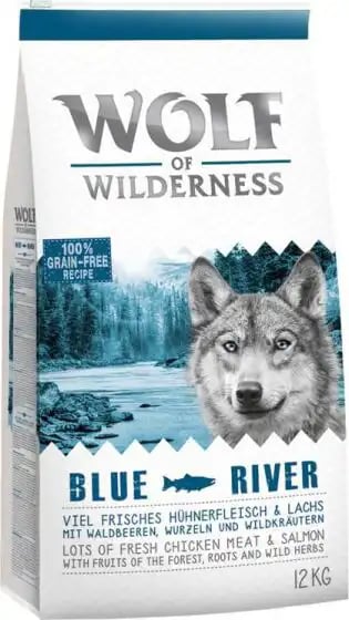 Wolf Of Wilderness Dry Adult Blue River