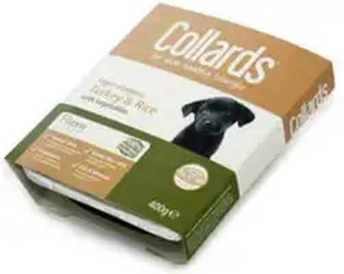 Collards Wet Dog Food Puppy Turkey & Rice