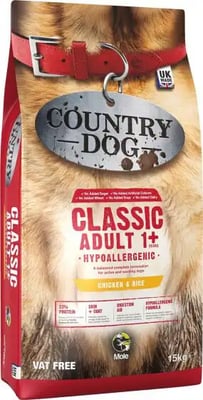 Country Dog Classic Adult 1+ Chicken & Rice