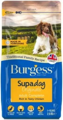 Burgess Supadog Originals Adult Rich In Tasty Chicken Burgess Supadog Originals Adult Rich In Tasty Chicken
