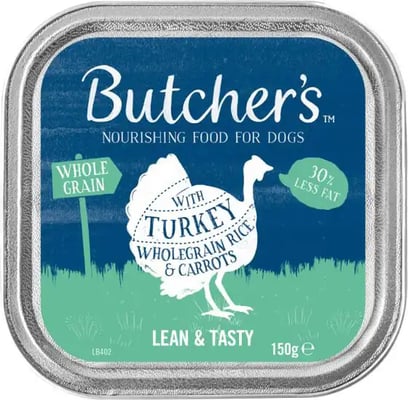 Butcher's Lean & Tasty Foil With Turkey, Rice & Veg