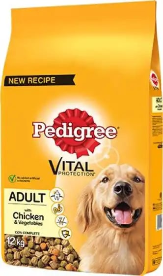 Pedigree Adult Dry With Chicken & Vegetables
