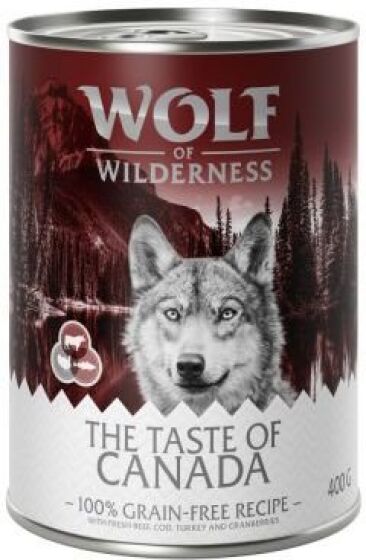 Wolf Of Wilderness 'The Taste Of' Tins The Taste Of Canada Wolf Of Wilderness 'The Taste Of' Tins The Taste Of Canada