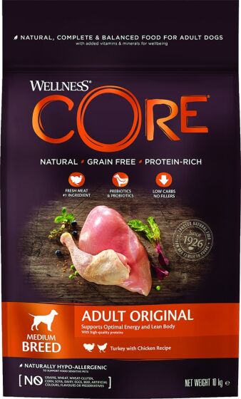 Wellness Core Adult Original Turkey With Chicken Wellness Core Adult Original Turkey With Chicken