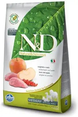 Farmina Natural & Delicious Adult Medium Boar & Apple Farmina Natural & Delicious Adult Medium Boar & Apple