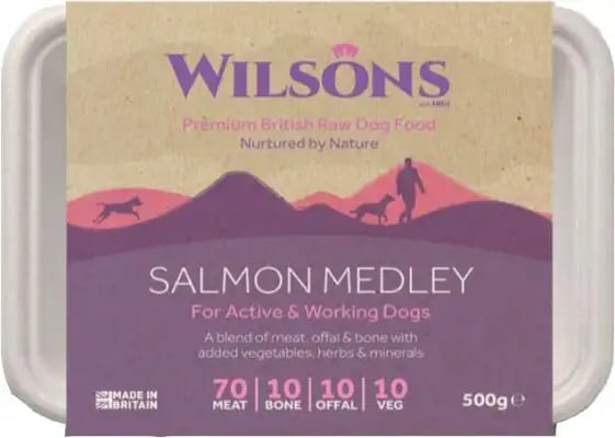 Wilsons Premium Raw Frozen Salmon Medley