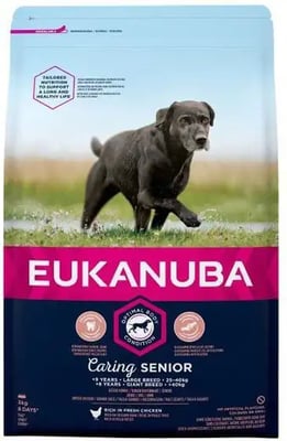 Eukanuba Caring Senior Large Breed Rich In Fresh Chicken