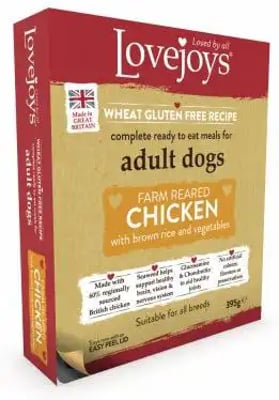 Lovejoys Original Wet Adult Chicken, Rice & Vegetables