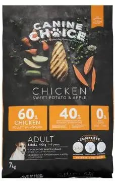 Canine Choice Adult Small Chicken Canine Choice Adult Small Chicken