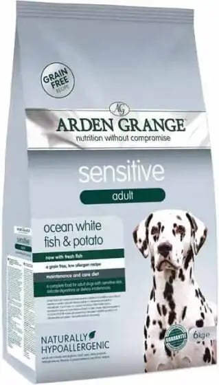 Arden Grange Sensitive Ocean White Fish & Potato